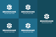 Letter T U W Y Z Brain Modern Logo, a Branding & Logo Template by Pray Art Design Studio (Thumbnail 2 of 2)