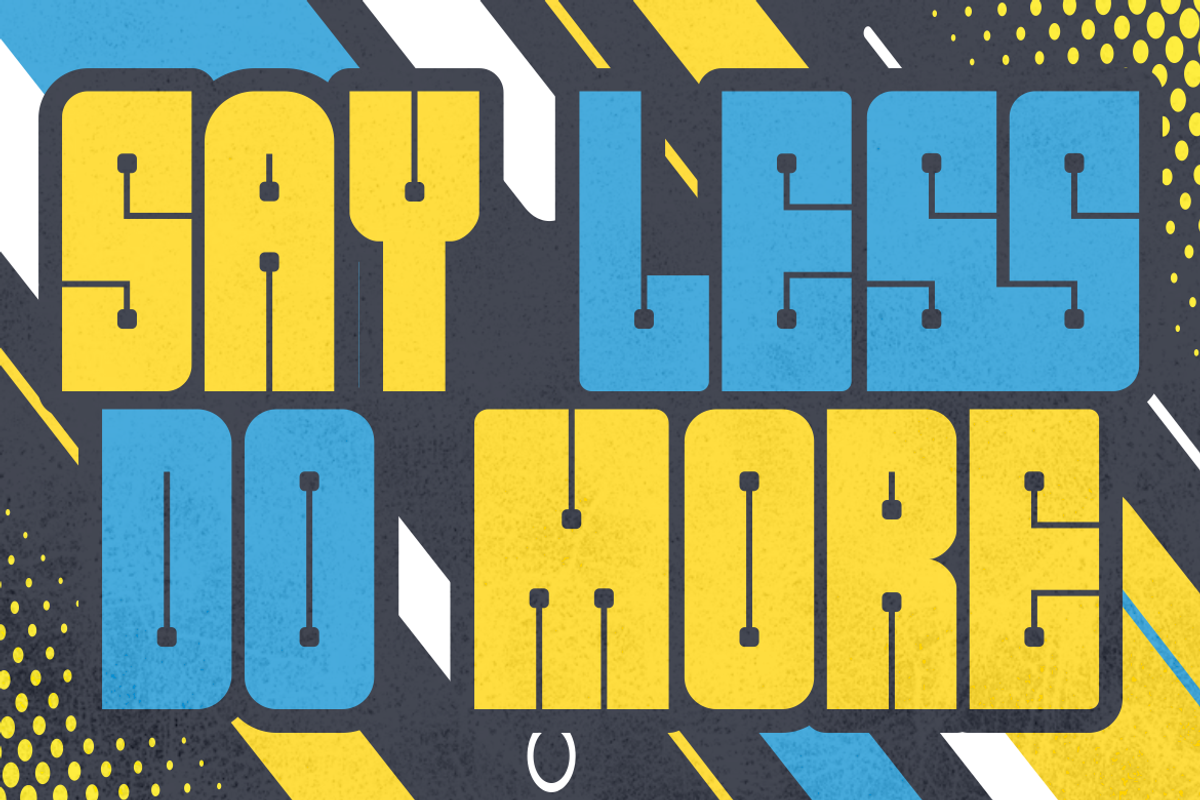 Bold Block - Display Bold Condensed, a Font by PutraCetol Studio (Photo 2 of 5)