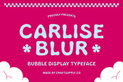 Carlise Blur, a Sans Serif Font by Craft Supply Co. (Thumbnail 1 of 8)