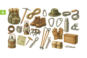 Camping Gear, an Object Graphic by RT Studio