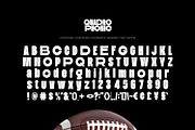 Quadrophonic Stylish Condensed Font, a Sans Serif Font by ikiiko (Thumbnail 6 of 7)