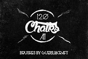 Megapack of chalks by Guerillacraft, a Brush Add-On by Guerillacraft (Thumbnail 1 of 5)