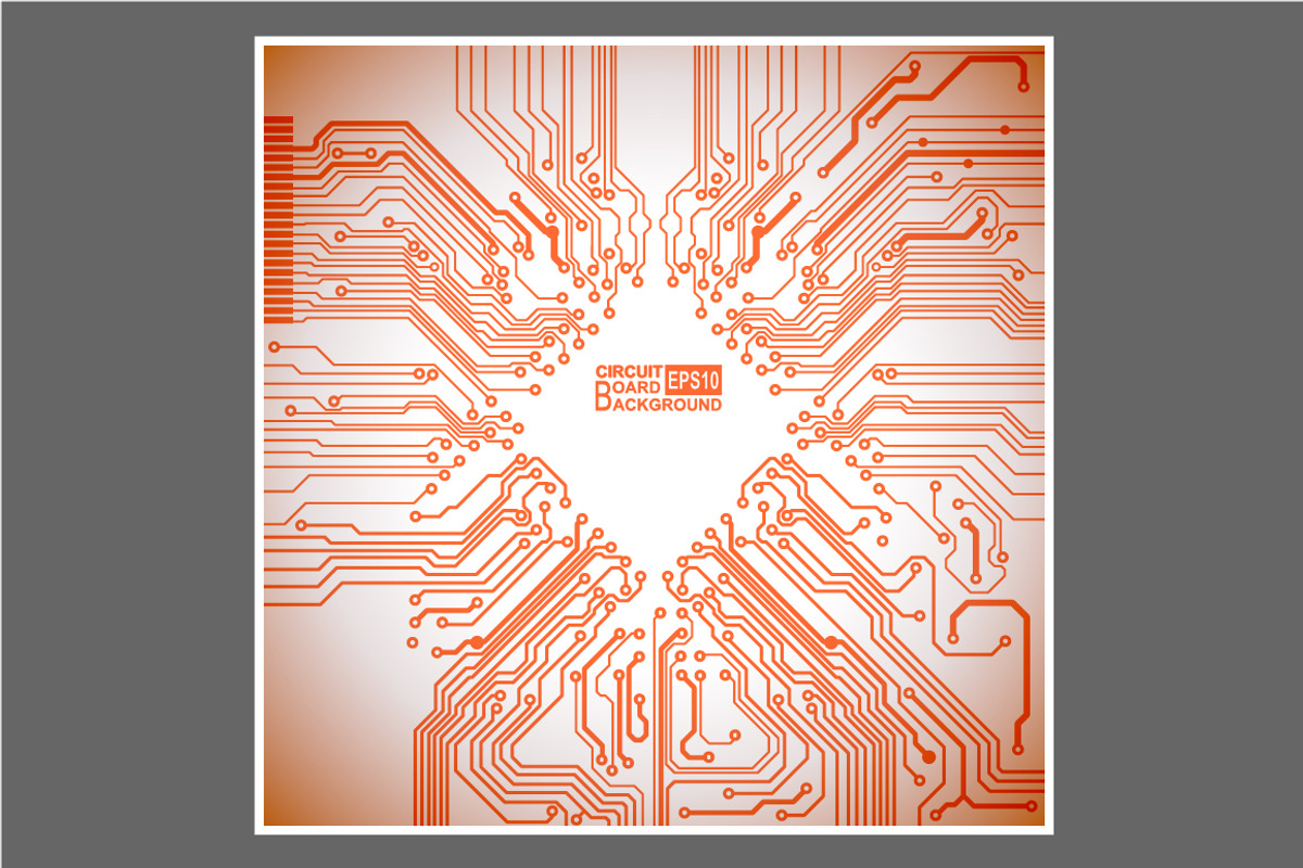 -50% Circuit boards backgrounds set, a Background Graphic by frost_newt (Photo 5 of 11)