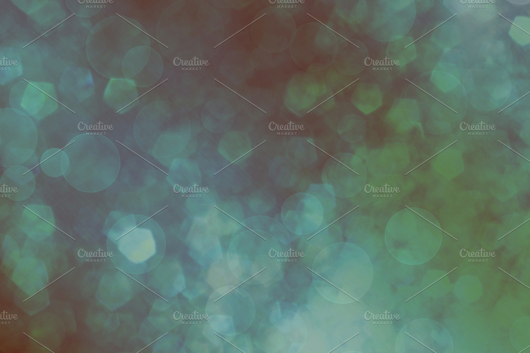 Shimmering Green Bokeh Photo, a Holiday Photo by Photofanaticus