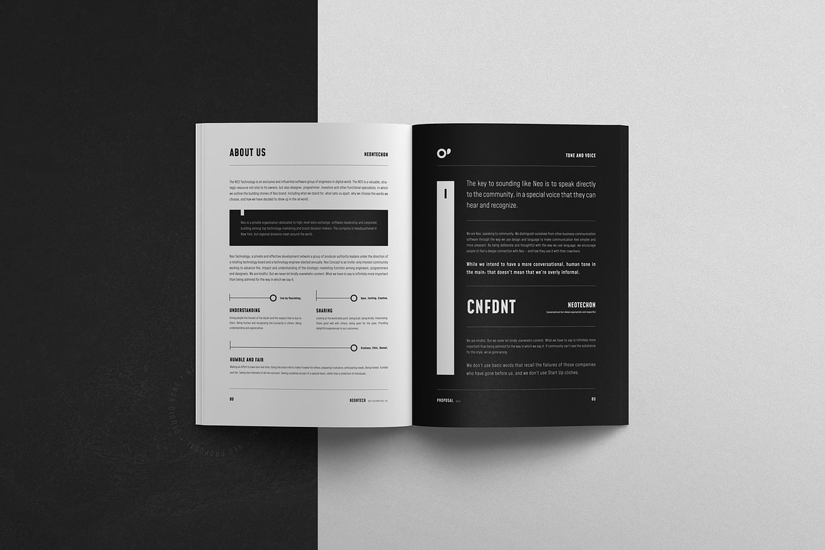 NEO | Proposal, a Brochure Template by Studio Bons (Photo 4 of 16)