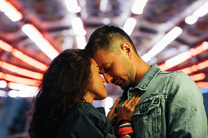 Boyfriend and girlfriend at night, a Person Photo by Artem Varnitsin