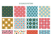 Christmas Patterns Collection, a Decorative Illustration by yarynabo (Thumbnail 2 of 9)