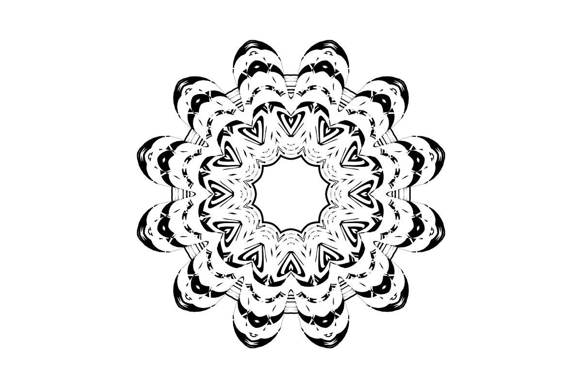Decorative Mandala Digital Art Pack, a Decorative Illustration by NJ Himel (Photo 55 of 101)