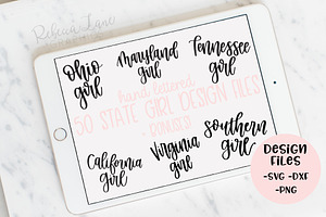 50 State Girl Design Files BONUSES