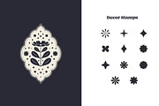Linocut Floral for Procreate, a Brush Add-On by Pencil Twist (Thumbnail 5 of 10)