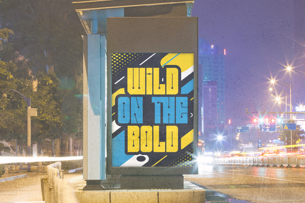 Bold Block - Display Bold Condensed, a Font by PutraCetol Studio (Photo 4 of 5)