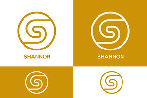 Monogram icon logo S, a Branding & Logo Template by idesign_4u