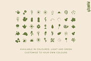 Planted Flower Sun Illustrations, a Solid Icon by CreativeWilderness (Thumbnail 7 of 13)