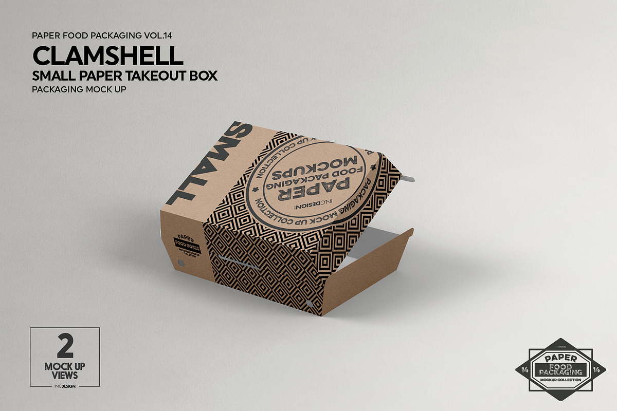 VOL.14 Food Box Packaging Mockups, a Packaging Mockup by INCDesign (Photo 10 of 25)