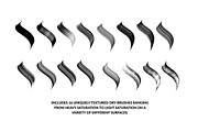 Blackletter Dry Brushes - Procreate, a Brush Add-On by Jake Rainis (Thumbnail 3 of 11)