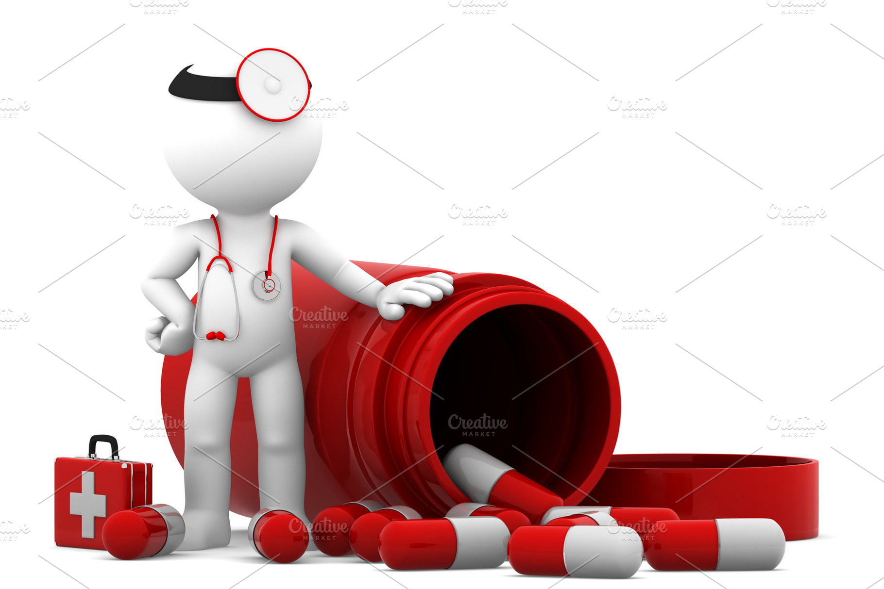 Doctor with pills, a Health & Medical Photo by kirill.makes.pics