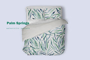 Palm leaves seamless pattern, a Pattern Graphic by Katerina Tova (Thumbnail 5 of 13)
