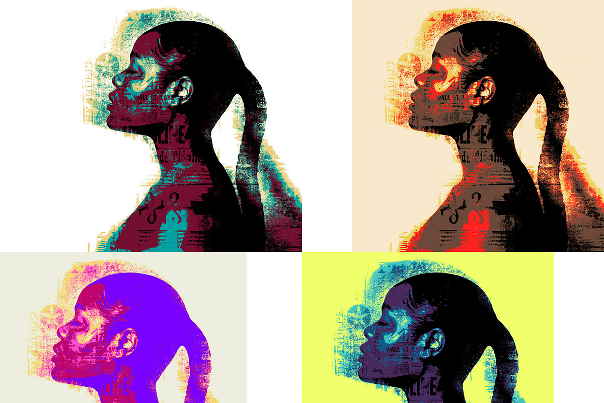 Smudged Grain and Grunge Art Effect, a Layer Style Add-On by LESZ Design (Photo 5 of 12)