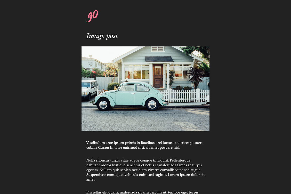 Just Go, for Kirby 3.× CMS, a Templates & Theme by Starckio (Photo 6 of 11)
