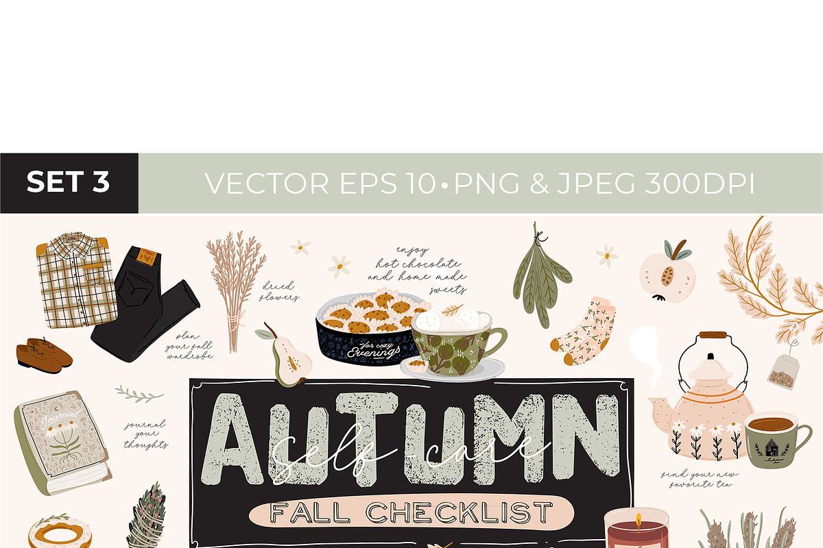 FOUR SEASONS BUNDLE, an Object Graphic by Ruslana Lubenets (Photo 28 of 52)