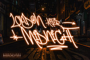 Streetlight | Graffiti Font, a Blackletter Font by Madhaline Studio (Thumbnail 3 of 13)