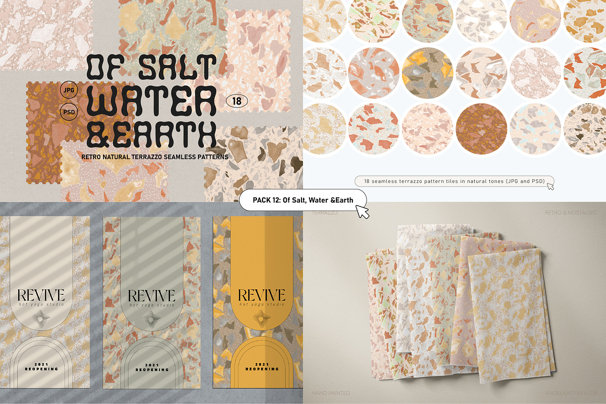 Retro Pattern Library 80% OFF, a Pattern Graphic by angelainthefields (Photo 14 of 25)