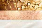 Gilded Dreams. Golden Backgrounds., a Texture Graphic by Anna Babich (Thumbnail 2 of 9)