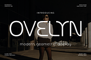 Ovelyn - Modern Minimalist Clean, a Sans Serif Font by roomspace creative lab (Thumbnail 1 of 12)