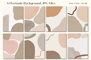 Textured Abstract Shapes Backgrounds, a Texture Illustration by LOPEstudio (Thumbnail 5 of 12)