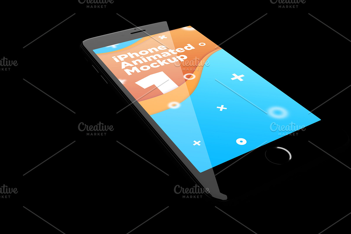 iPhone Animated MockUps, an iPhone Mockup by Traint (Photo 20 of 22)