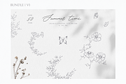 Line wedding art - BUNDLE II, a Decorative Illustration by Summer Nightingale Art (Thumbnail 7 of 15)