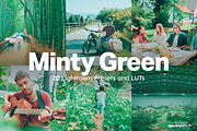 20 Minty Green Lightroom Presets, a Preset Add-On by SparkleStock (Thumbnail 1 of 13)
