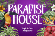 Tropical Maokai - Groovy Summer Font, a Sans Serif Font by Pekotype (Thumbnail 7 of 14)