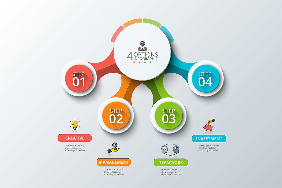 Diagrams for business infographic v5, a Presentation Template by Abert (Photo 4 of 7)