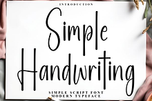 Simple Handwriting