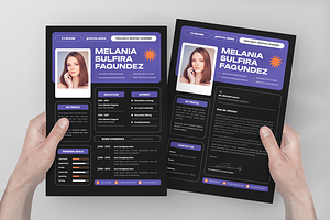 Darkmesty Creative CV Resume