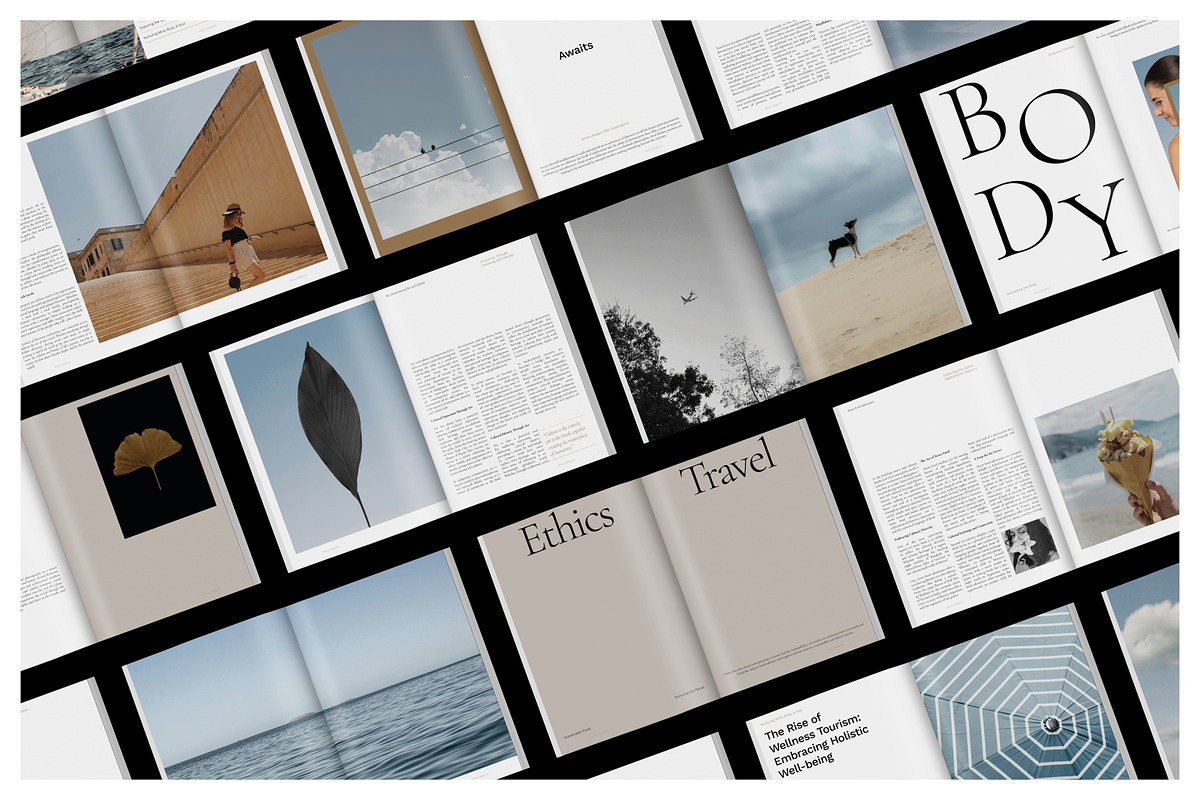 MOREIRA Travel Lifestyle Magazine, a Magazine Template by Arif Tri Ananta (Photo 8 of 13)