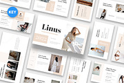 Linus Creative Minimalist Keynote, a Presentation Template by kerismaker (Thumbnail 1 of 6)
