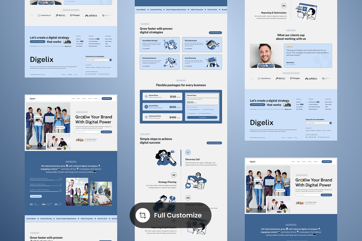 Digelix - Digital Marketing preview 3