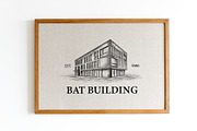 Artisanal High Detail House Logo, an Illustration by Suvham Roy (Thumbnail 2 of 5)