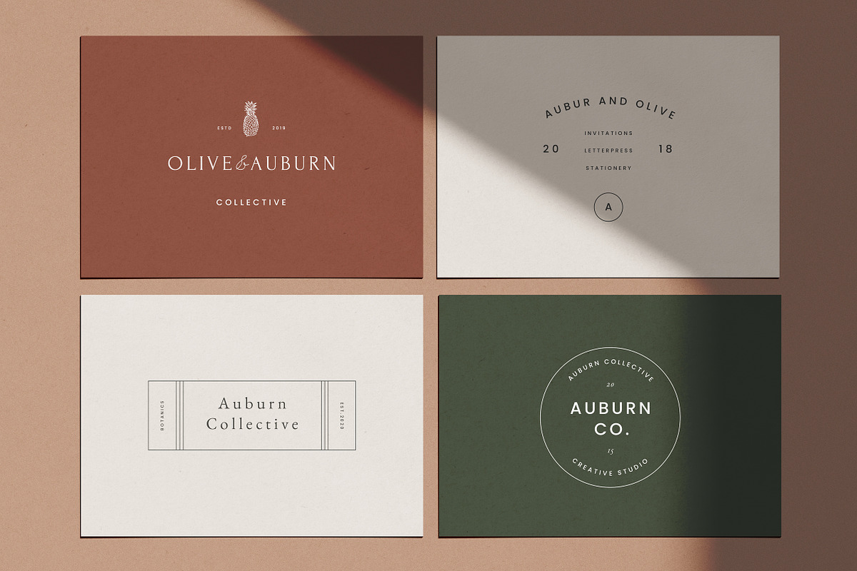 Auburn Logo Kit, a Branding & Logo Template by Studio Standard (Photo 6 of 12)