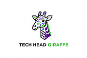 Tech Head Giraffe, a Branding & Logo Template by Logocreative (Thumbnail 1 of 2)