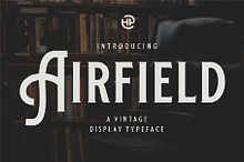 AIRFIELD - Vintage Typeface