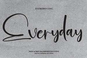 Everyday Script Font