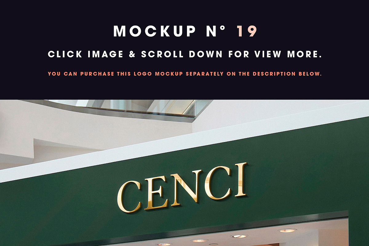 50 Logo Mockup Branding Bundle - V3, an Advertising Mockup by Asylab (Photo 26 of 57)