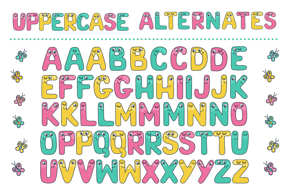 Funny Font preview 3