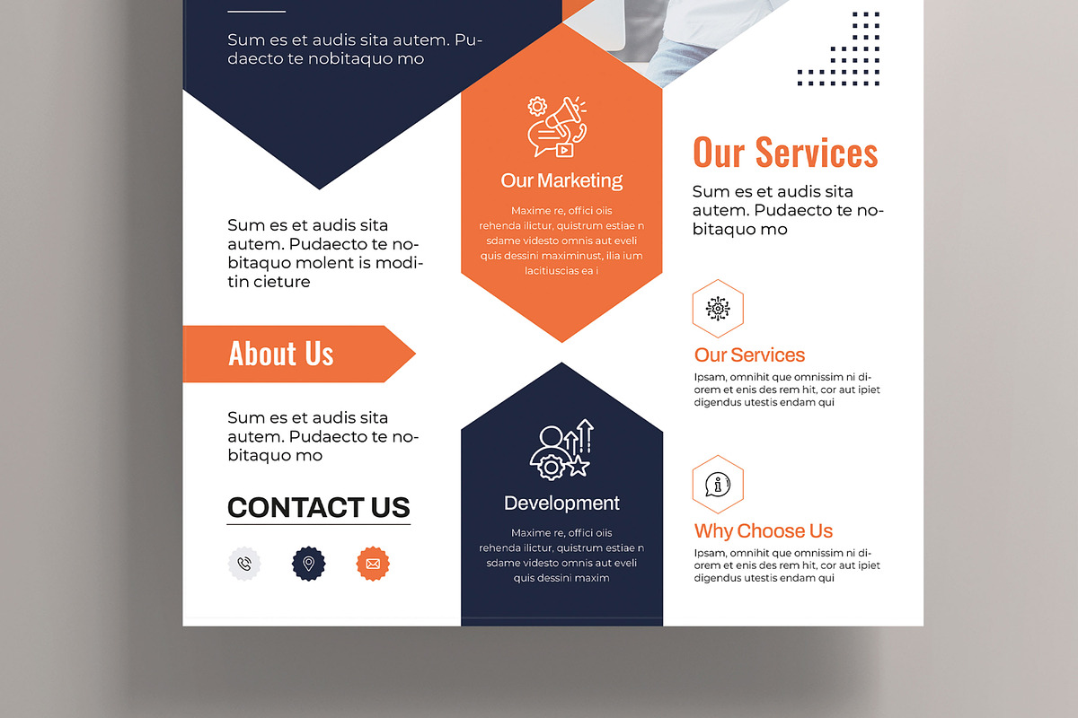 Take Our Business To The Next Level, a Flyer Template by MightyDesign (Photo 3 of 6)