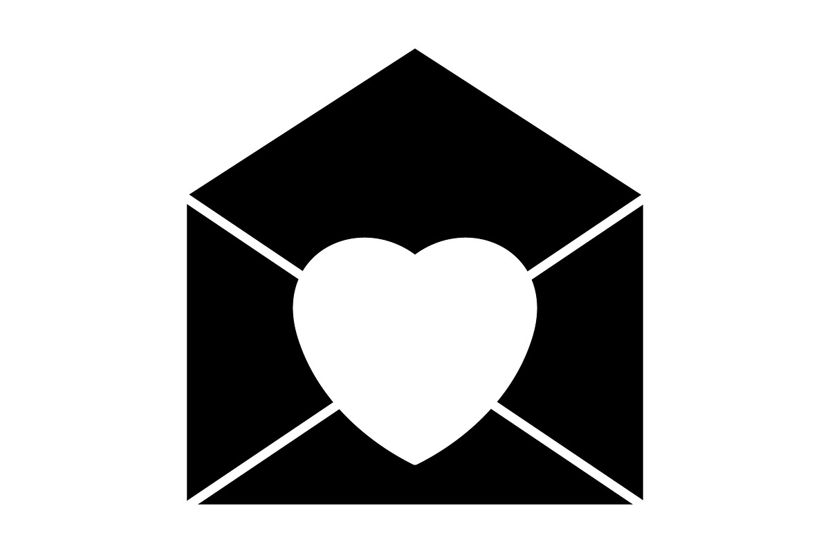 Valentine day icon, a Solid Icon by Sumberpangan (Photo 3 of 5)