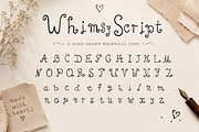 Whimsy Script – Hand Drawn Font, a Handwritten Font by Kate Creative Studio (Thumbnail 2 of 3)