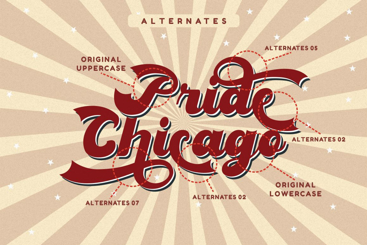 Grandtown - Bold Retro Script, a Script Font by PutraCetol Studio (Photo 11 of 12)